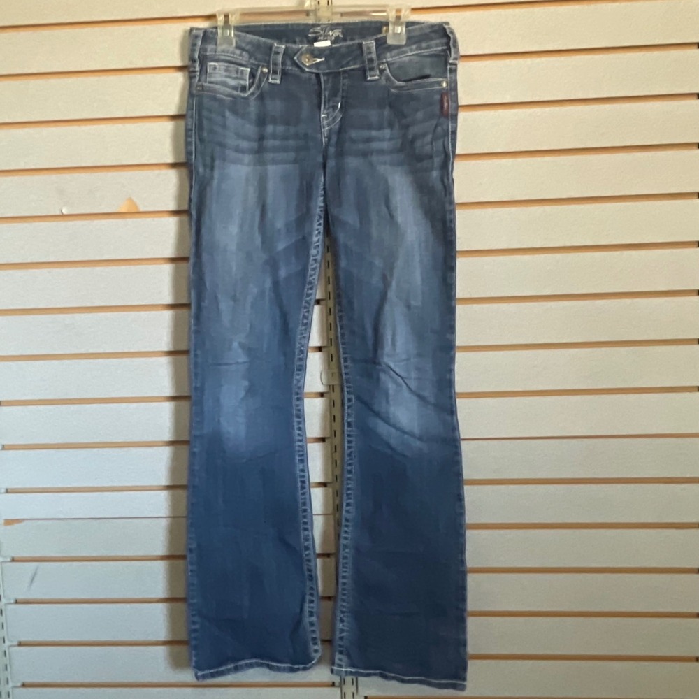 Silver Jeans Co Tuesday Bootcut Low Rise Medium Wash Jeans W29 L35 L125SDA445